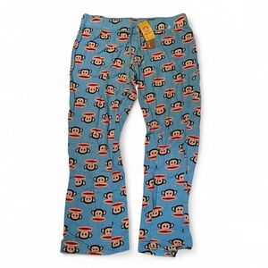 NWT Y2K Paul Frank Monkey Print PJ Pants — Youth Large / Women’s XS
